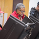 Residents cast their votes at a polling place in Ferguson, Mo., Nov. 4, 2014.
Scott Olson/Getty Images